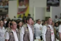 Keterangan foto : calon anggota DPR RI, di daerah pemilihan 3 Sumatera Utara dengan nomor urut 2 dari Partai Gerakan Indonesia Raya (Gerindra), Selasa (28/11/2023)