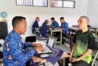 Keterangan foto : Lapas Cirebon Terima Narapidana Terorisme Baru, Petugas Laksanakan Asesmen ISPN Profilling, (Rabu, 29/11/2023)