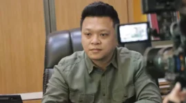 Keterangan foto : Satreskrim Polresta Tangerang ungkap kasus pemalsuan surat tanah yang mencaplok luas tanah 5 hektar milik seorang warga di Desa Pagedangan Ilir Kecamatan Kronjo Kabupaten Tangerang, Selasa (28/11/2023)