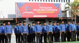 Keterangan foto : Lapas Cirebon Gelar Upacara HUT KORPRI ke-52, (Rabu, 29/11/2023) 