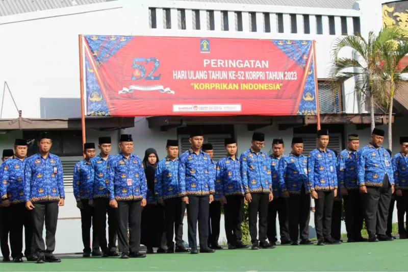 Keterangan foto : Lapas Cirebon Gelar Upacara HUT KORPRI ke-52, (Rabu, 29/11/2023) 