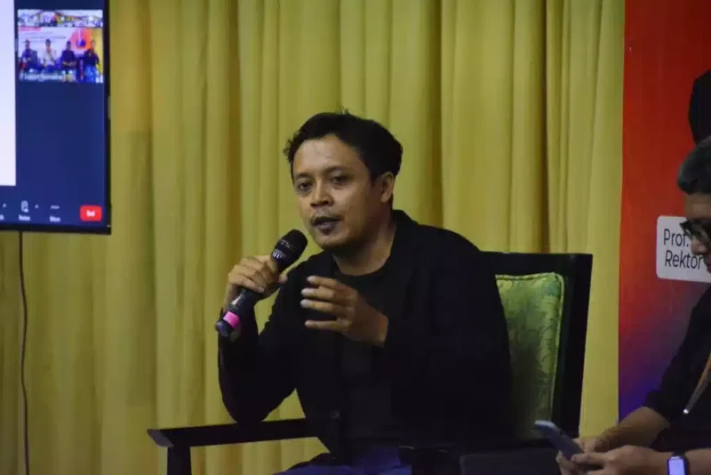 Keterangan foto : Dosen Komunikasi Politik Paramadina Erik Ardiyanto, Rabu (29/11/2023)