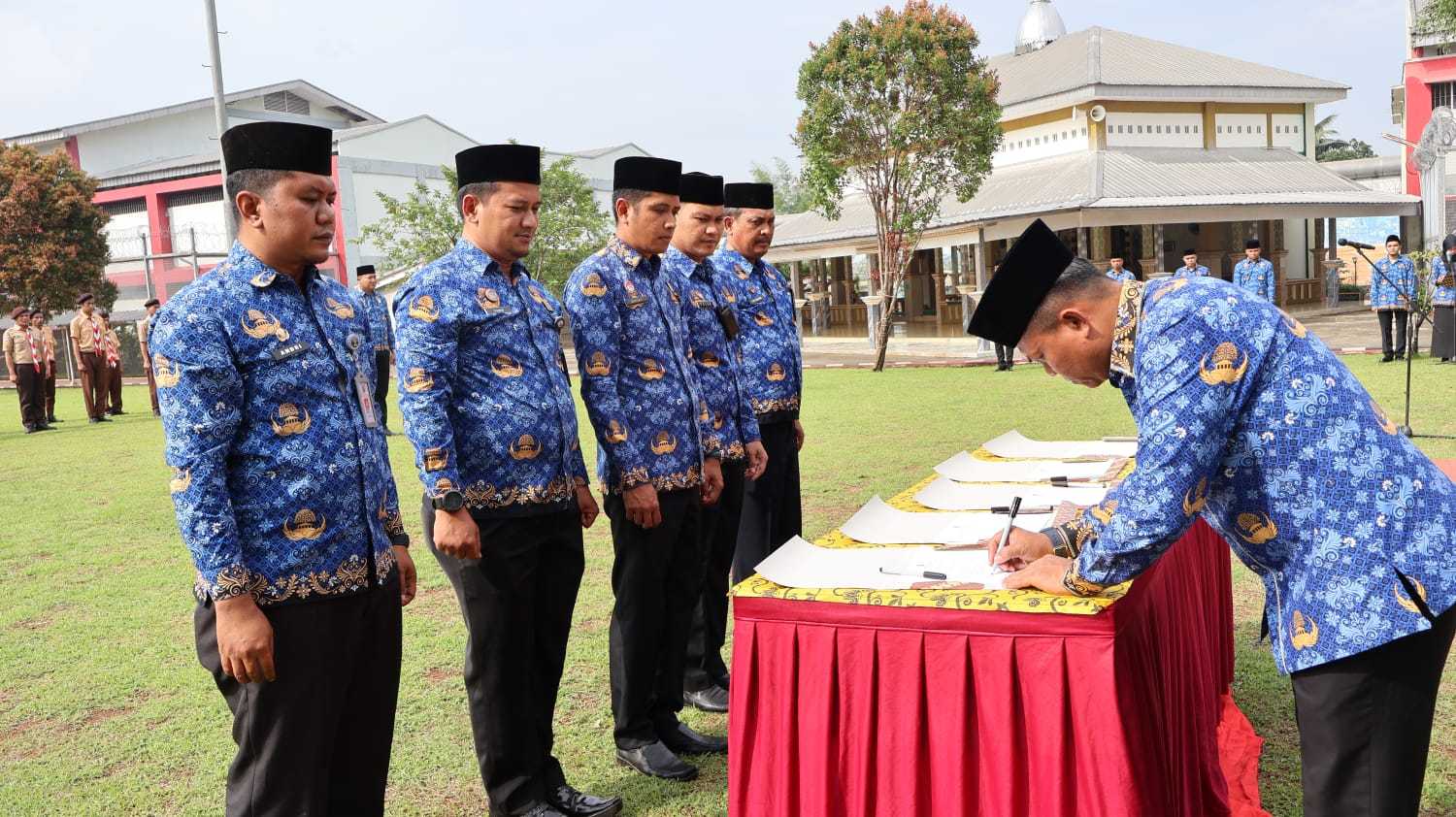 Lapas Narkotika Gunung Sindur Ikrar Bersama Netralitas ASN di Pemilu 2024 I Teras Media