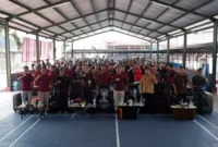Keterangan foto : Lembaga Pemasyarakatan Narkotika Kelas IIA Bandung sukses melaksanakan penutupan program rehabilitasi sosial tahun 2023.