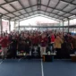 Keterangan foto : Lembaga Pemasyarakatan Narkotika Kelas IIA Bandung sukses melaksanakan penutupan program rehabilitasi sosial tahun 2023.