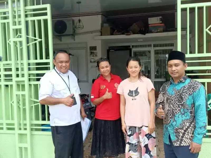 Keterangan foto : Pernyataan Bahwa Data FKUB Mengenai Pembangunan Rumah Ibadah di CMR, (Senin, 6/11/2023) 