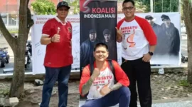 Keterangan foto : Relawan Prabowo - Gibran 