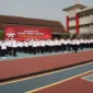 Keterangan foto : Kakanwil Kemenkumham Jabar R. Andika Dwi Prasetya bersama Para peserta Upacara Hari Pahlawan Nasional Indonesia, (Jum'at, 10/11/2023) 