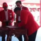 Keterangan foto : Menteri Hukum dan Hak Asasi Manusia Republik Indonesia (Menkumham RI) Yasonna H Laoly, meresmikan 28 Graha Kempo (FKI) Kemenkumham Kalbar di halaman Lembaga Pemasyarakatan Kelas IIA Pontianak, Selasa (28/11).