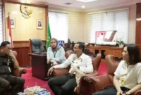 Kantah Kota Administrasi Jakpus Melakukan Kunjungan ke Kantor Kejari Jakarta Pusat./doc.kantah Jakpus