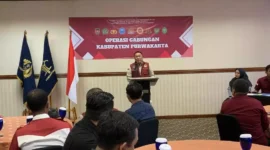 Keterangan foto : Kemenkumham Jabar lakukan Operasi gabungan TIMPORA keimigrasian di Wilayah Jawa Barat, (Selasa, 14/11/2023) 