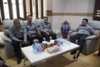 Keterangan foto : Kanwilkumham Kalimantan Barat Terima kunjungan Tim pengelola BMN Dirjen Imigrasi Terkait DBSK, (Rabu, 1/11/2023)