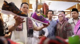 Andy Ony P (Penjabat) PJ bupati kabupaten Tangerang, membuka pameran Nusacraft Lifestyle ke-11 di Summarecon Mall Serpong (SMS)