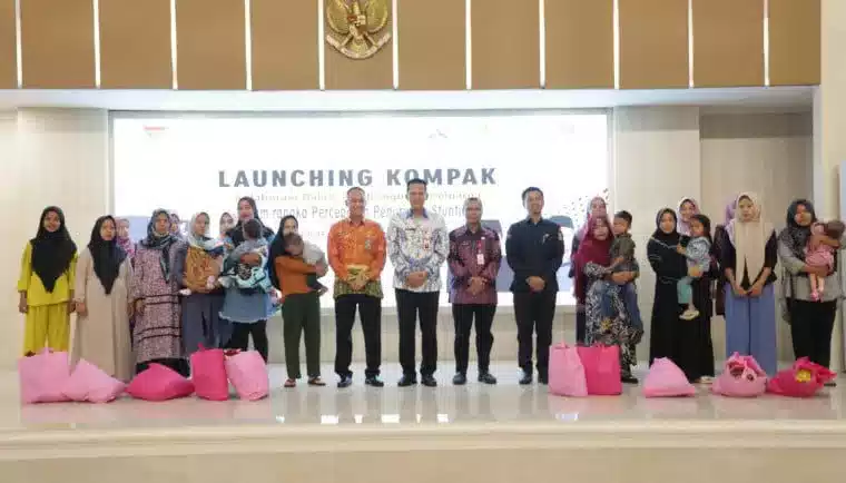 PJ Bupati Tangerang Luncurkan Program Kompak dan Komitmen Bersama Kecamatan Sepatan Timur Atasi Stunting I Teras Media