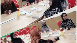 Keterangan foto : Wakil Ketua Dharma Wanita Persatuan Unit Kerja Kantor Wilayah Kemenkumham Jawa Barat, (Sabtu, 4/11/2023) 