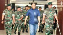 Keterangan foto : Ketua MPR RI Bamsoet Apresiasi Pengangkatan Jenderal TNI Maruli Simanjuntak Sebagai KASAD TNI, Jumat (1/12/2023)
