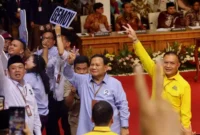 Keterangan foto : Calon Presiden nomor urut 2 Prabowo Subianto mengatakan akan pensiun dari kontestasi pemilu dan akan ‘naik gunung’ apabila kalah lagi dalam Pemilihan Presiden 2024.