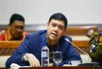 Keterangan foto : Anggota Komisi I DPR RI yang juga merupakan politisi partai Golkar, Dave Laksono, Sabtu (2/12/2023)