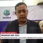 Keterangan foto : Pembicara utama dan dosen tamu Tri Adhianto, Minggu (3/12/2023)