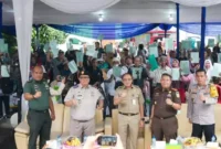 Keterangan foto : Program Pendaftaran Tanah Sistematis Lengkap (PTSL) merupakan program strategis nasional Kementerian Agraria dan Tata Ruang/Badan Pertanahan Nasional untuk mendukung program Nawacita Presiden Republik Indonesia, Selasa (5/12/2023)