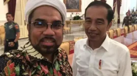Keterangan foto : Tenaga Kantor Utama Staf Presiden Joko Widodo, Ali Mochtar Ngabalin, Selasa (5/12/2023)