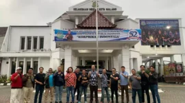 Keterangan foto : Kedekatan Kepala Kejari Kota Malang dengan Pokja Media Adhyaksa, Senin (4/12/2023)
