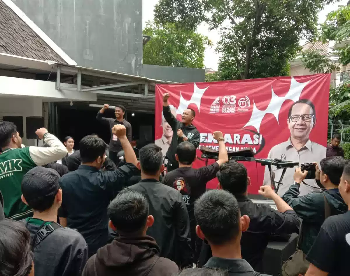 Ratusan Anak Muda Jaksel Dukung Ganjar Mahfud, Ini Alasannya