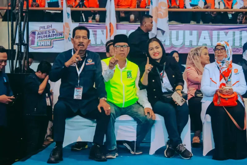 Keterangan foto : Calon Presiden Republik Indonesia nomor urut 1, Anies Rasyid Baswedan, melanjutkan rangkaian kampanye nasionalnya dengan kunjungan ke Bumi Rafflesia, Bengkulu, 