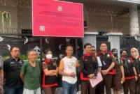 Keterangan foto : Kejari Kota Malang sita aset korupsi, Rabu (13/12/2023)