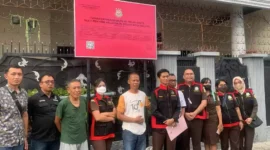 Keterangan foto : Kejari Kota Malang sita aset korupsi, Rabu (13/12/2023)