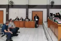 Keterangan foto : Sidang lanjutan dugaan korupsi dalam proses akuisisi saham PT Satria Bahana Sarana (SBS) oleh PT Bukit Asam Persero Tbk (PTBA) melalui anak perusahaan PT Bukti Multi Investama (BMI) kembali digelar dengan menghadirkan empat orang saksi, Jumat (15/12/2023)