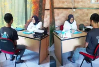 Keterangan foto : Warga binaan lapas Cirebon cek kesehatan mental dan jiwa, (Sabtu, 16/12/2023)