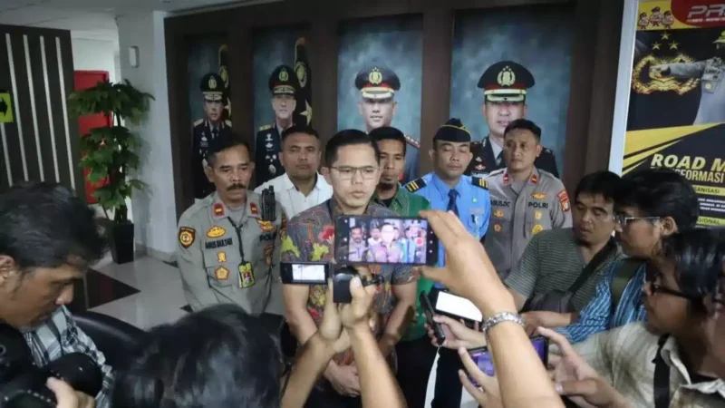 Keterangan foto : Kasat Reskrim Polresta Bandara Soetta Kompol Reza Fahlevi, Minggu (17/12/2023)