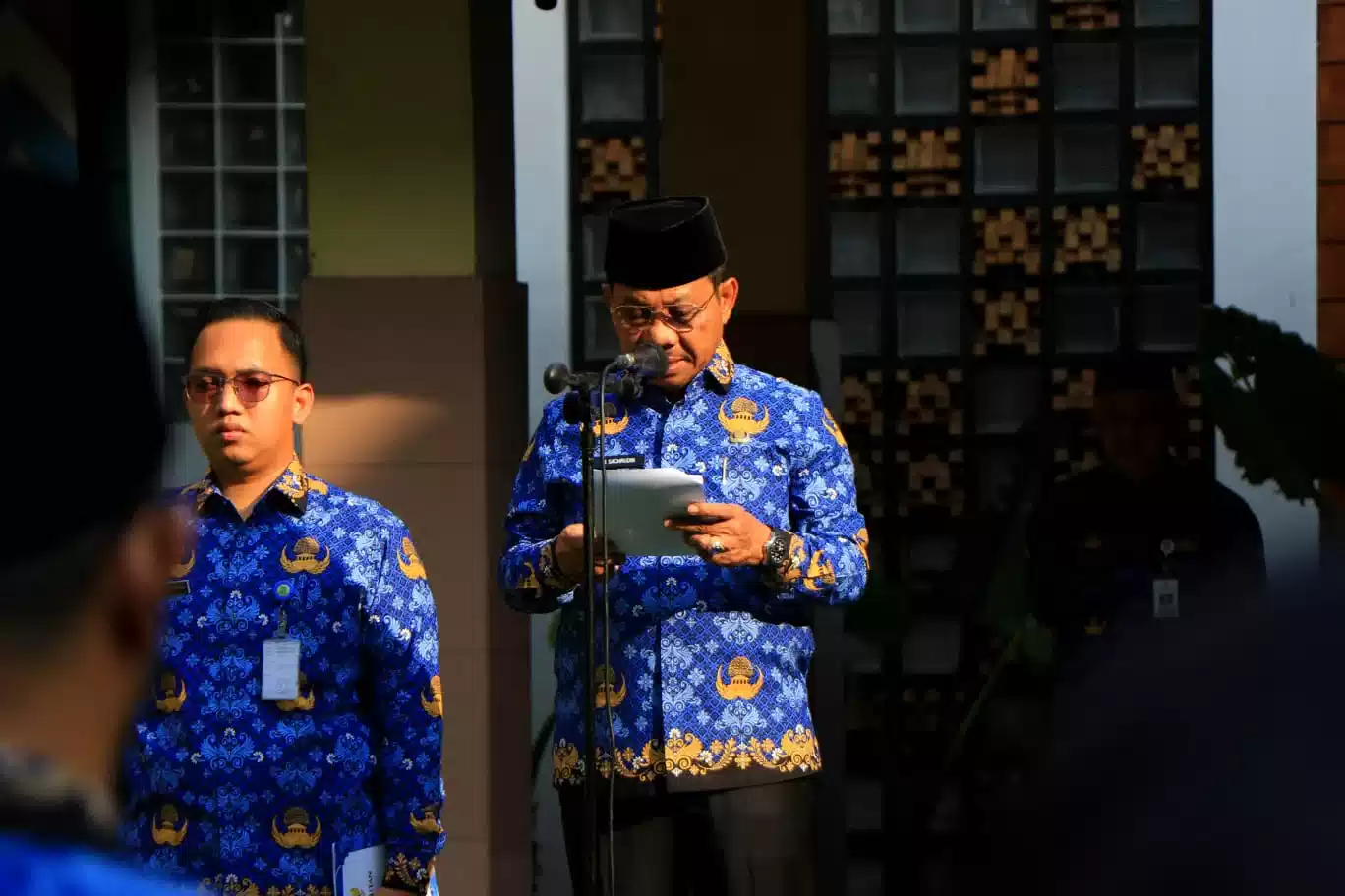 Bela Negara, Sachrudin Semangati Bangkitkan Gotong Royong