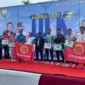 Keterangan foto : Lomba Lari dalam rangka Hari Ulang Tahun (HUT) Provinsi Jambi diikuti sekitar 2.500 peserta putra dan putri dari kategori umum Nasional, Senin (18/12/2023)