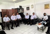 Keterangan foto : Kepala Lapas Cirebon Yan Rusmanto berikan arahan pada jajaran struktural, (Kamis, 21/12/2023)
