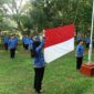Keterangan foto : Petugas Bapas Subang Kibarkan Bendera Sang Saka merah putih peringati hari Ibu ke-95 Tahun 2023,(Jumat, 22/12/2023) 