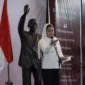 Keterangan foto : Wakil Bendahara Umum Dewan Pimpinan Pusat Himpunan Kerukunan Tani Indonesia (HKTI) (Wabendum DPP HKTI-red) Camellia Panduwinata Lubis, Jumat (22/12/2023)