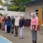 Keterangan foto : Peringati hari ibu ke 95 Kegiatan tersebut bertempat di Lapangan Parkir Mobil Pegawai Kantor Pertanahan Kota Administrasi Jakarta Barat, Jumat (22/12/2023)