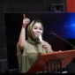Keterangan foto : Camellia Panduwinata, nama yang melekat erat dengan dunia musik Indonesia, Minggu (24/12/2023)