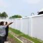 Keterangan foto : Jajaran pengamanan lapas Cirebon deteksi dini gangguan Kamtib Brandgang dan drainase, (Rabu, 27/12/2023) 