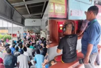 Keterangan foto : Warga binaan Pemasyarakatan lapas Cirebon mulai operasikan Wartelsuspas, (Rabu, 27/12/2023)