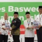 Calon presiden nomor urut 1 Anies Baswedan menghadiri acara Pengukuhan dan Pembekalan Tim Muslimah Relawan Setia Anies - Muhaimin (MELATI AMIN) di Hotel Sofyan Cikini, Rabu (27/12).