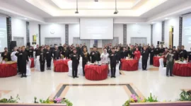 Keterangan foto : Kepala Kantor wilayah Kementerian Hukum dan HAM Jawa Barat R. Andika Dwi Prasetya beserta Jajaran, (Kamis, 28/12/2023) 