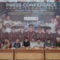 Keterangan foto : Wakil Kepala Kejaksaan Tinggi (Wakajati) Sulsel, Zet Tadung Allo dalam rilis akhir tahunnya, Jumat (29/12/2023)