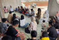 Keterangan Foto : Yayasan Camellia Panduwinata yang kerjasama denganHimpunan Kerukunan Tani Indonesia (HKTI) menggelar acara syukuran atas pembangunan Villa, Minggu (30/12/2023)