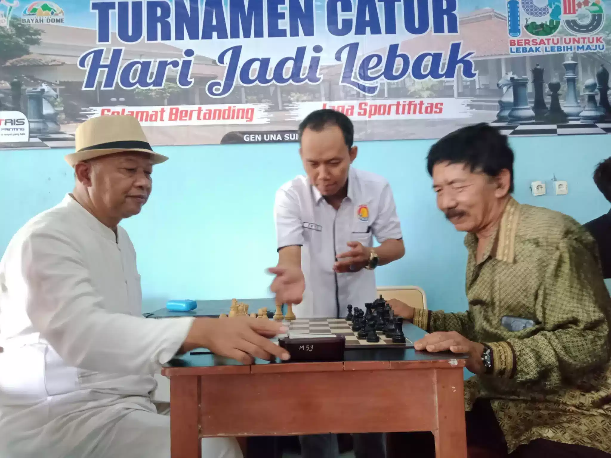 Ini Baru Club Catur : CCL Sukses Selenggarakan Turnamen Catur di Acara HUT Lebak ke 195 Tahun 2023