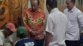 Keterangan foto : Ombudsman Jakarta Raya Mengapresiasi Pelayanan publik Lapas Narkotika Kelas IIA Jakarta, (Sabtu, 16/12/2023) 