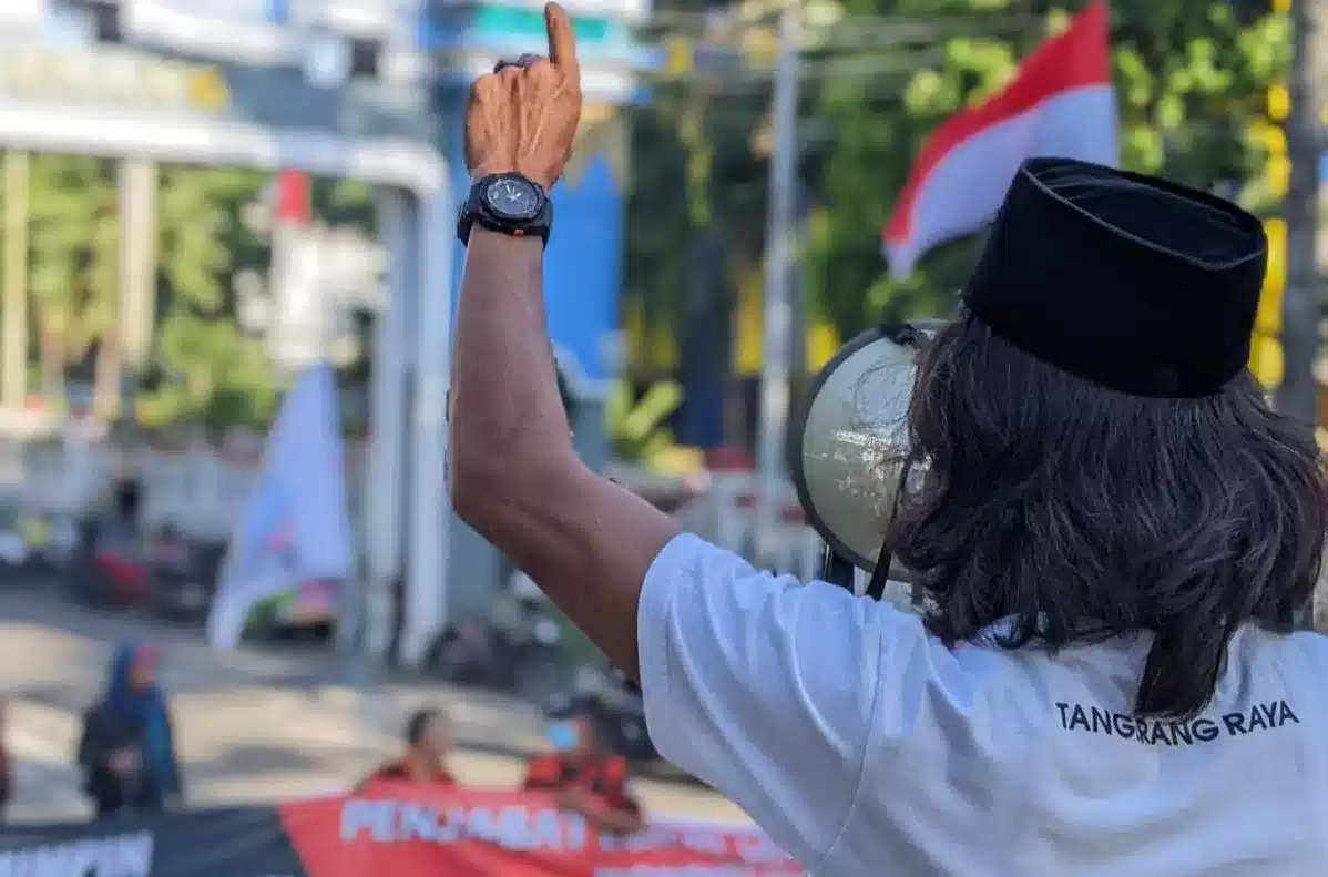 Akses Jalan Puspem Diblokade, Aliansi Aktivis Menolak Pj Walikota Dari Luar Daerah