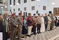 Keterangan foto : Kepala Kantor Wilayah Kementerian Hukum dan HAM Jawa Barat R. Andika Dwi Prasetya dan Forkopimda Jawa Barat, (Senin, 25/12/2023)